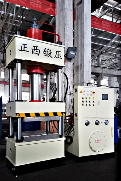 江蘇徐州客戶定制的160噸四柱液壓機，由液壓機供應(yīng)商成都正西液壓機圓滿交貨，祝賀！